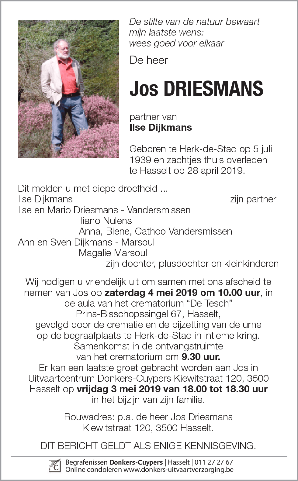 Jos Driesmans