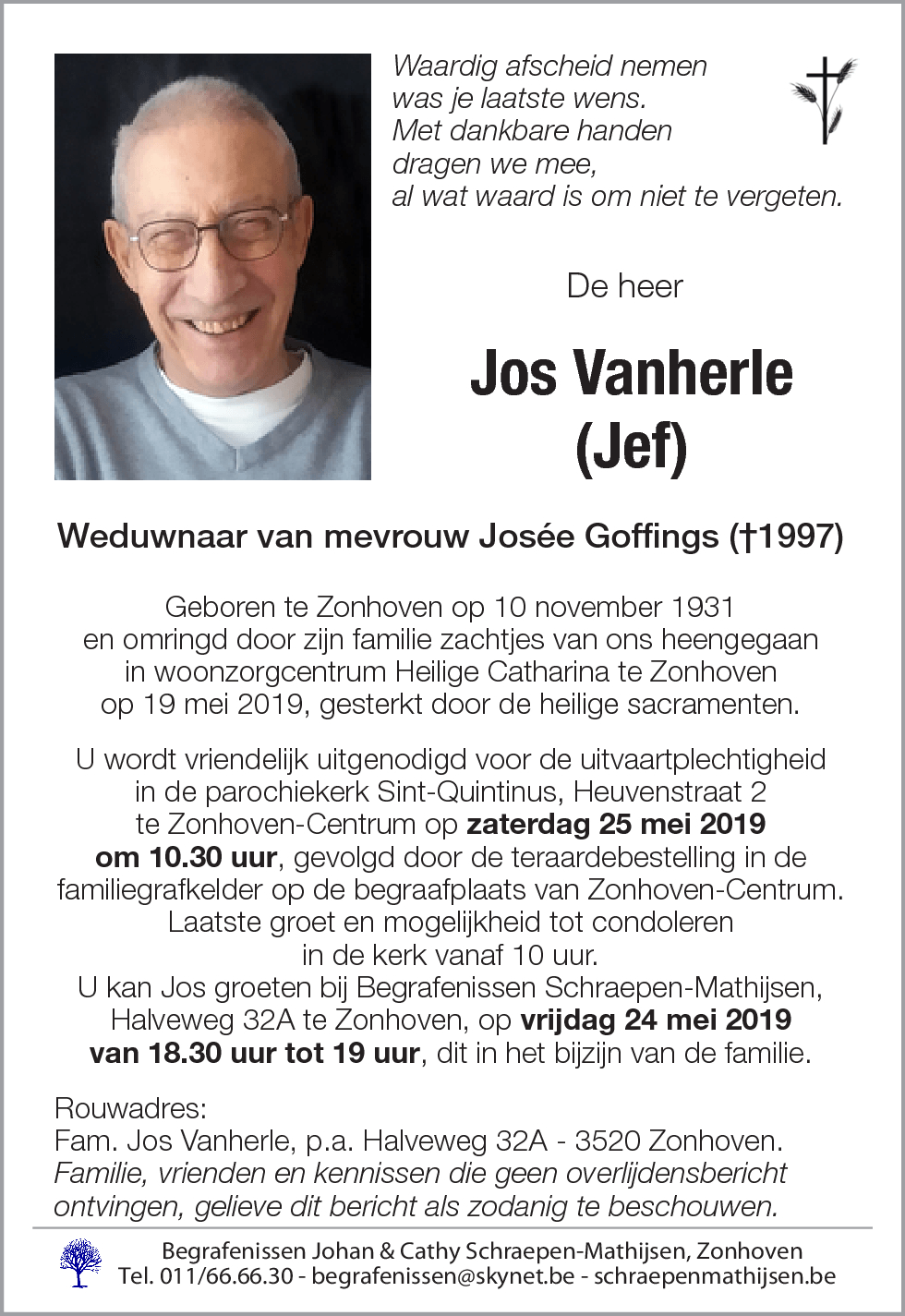 Jos Vanherle