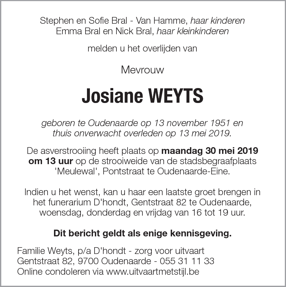 Josiane Weyts