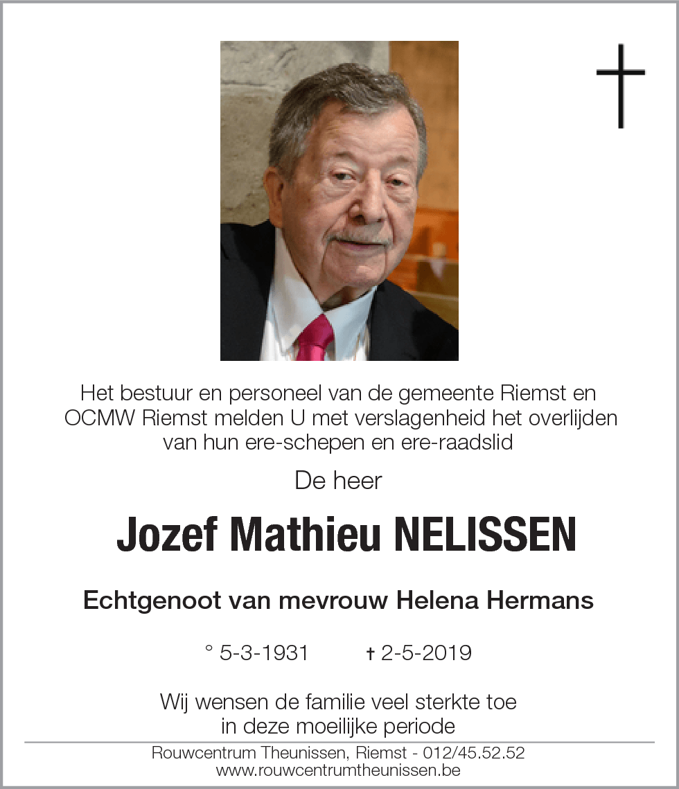 Jozef Mathieu Nelissen