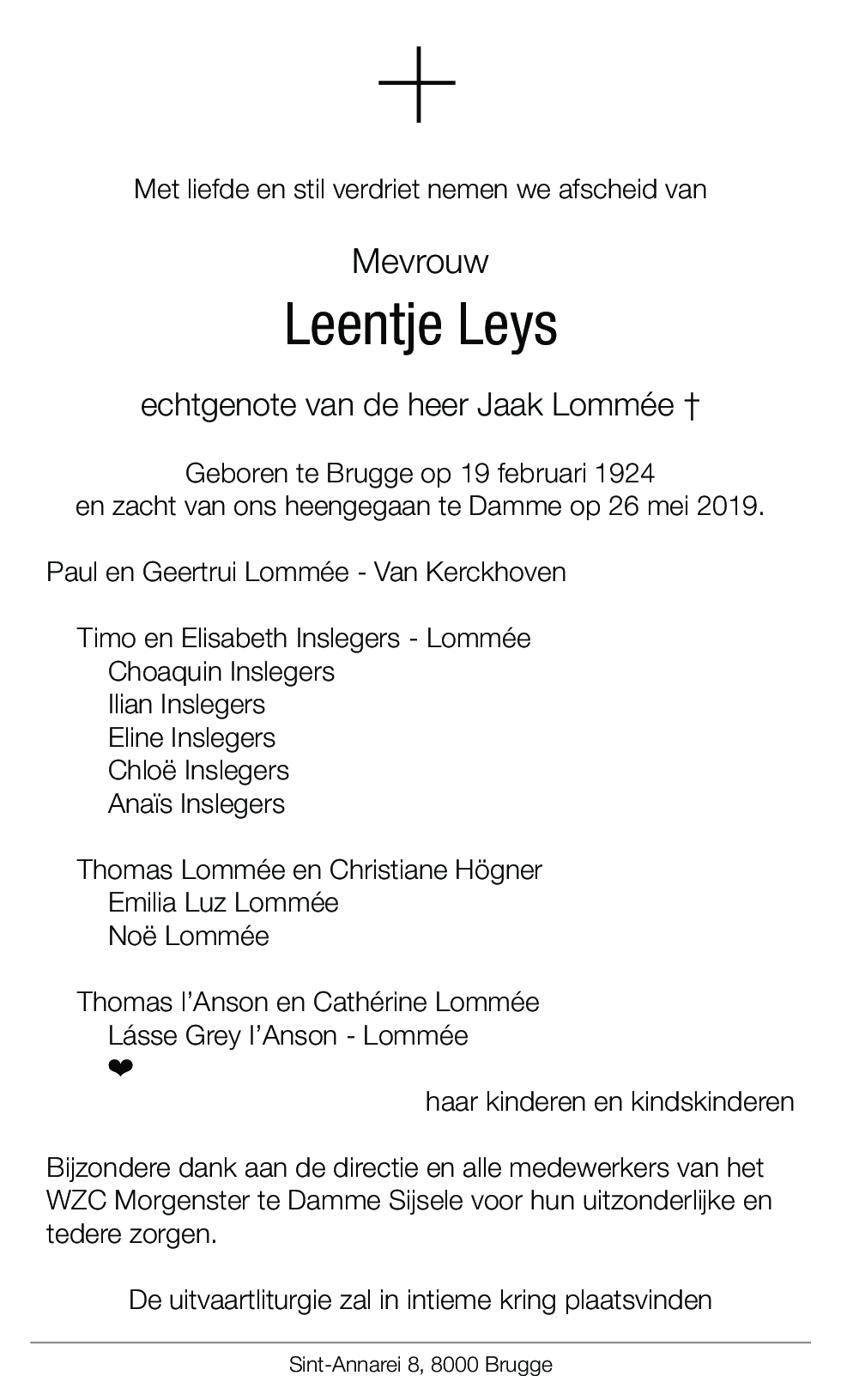 Leentje Leys