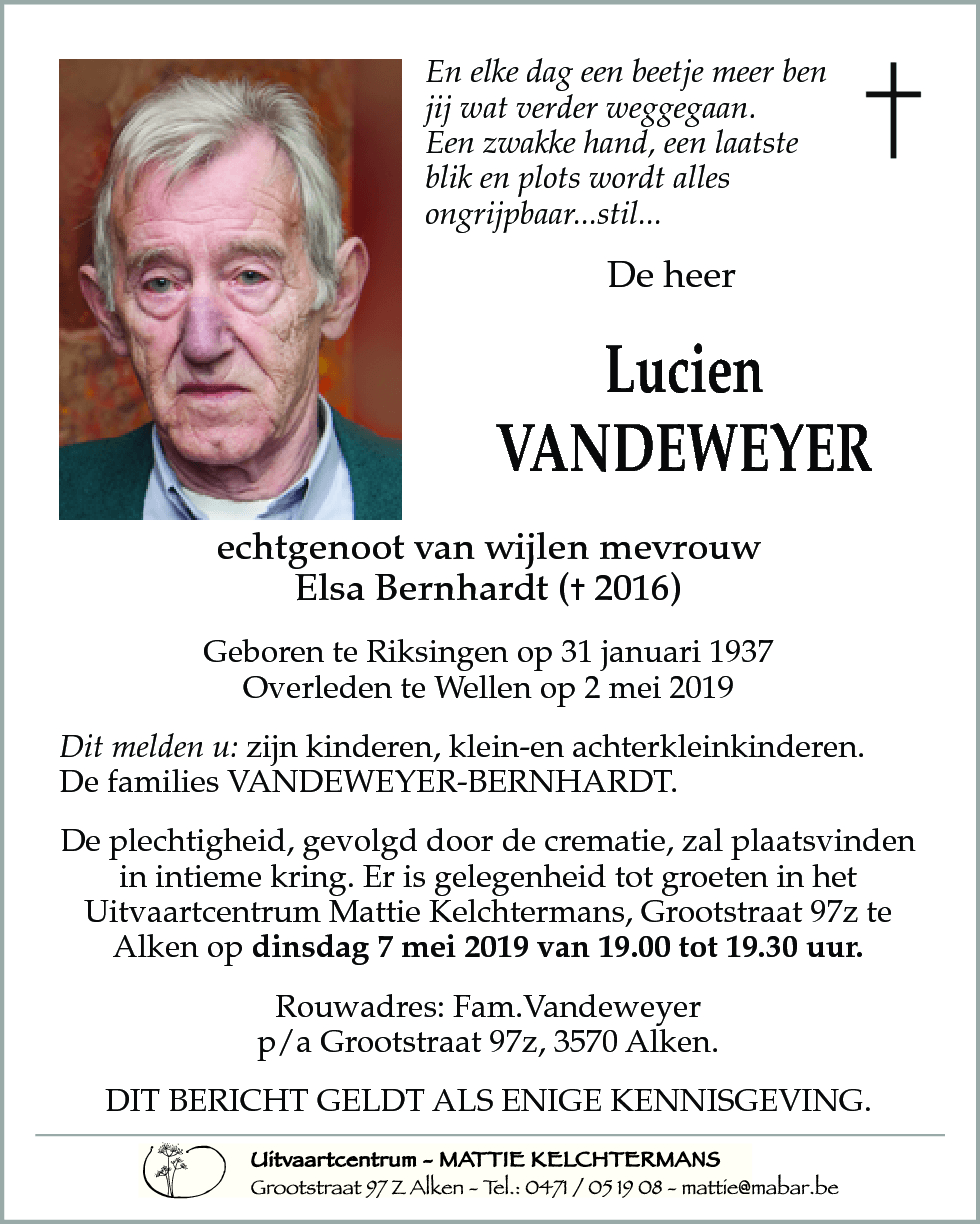 Lucien Vandeweyer