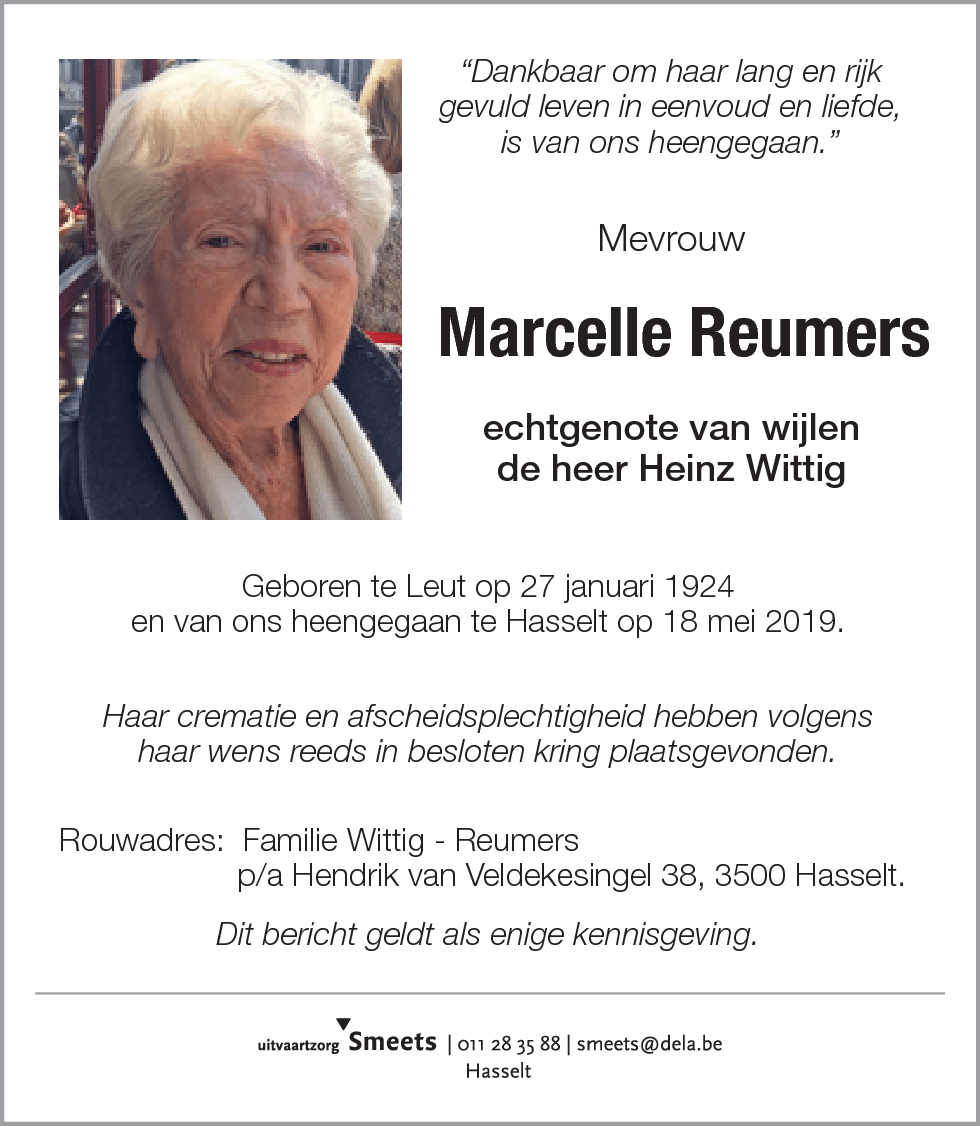 Marcelle Reumers