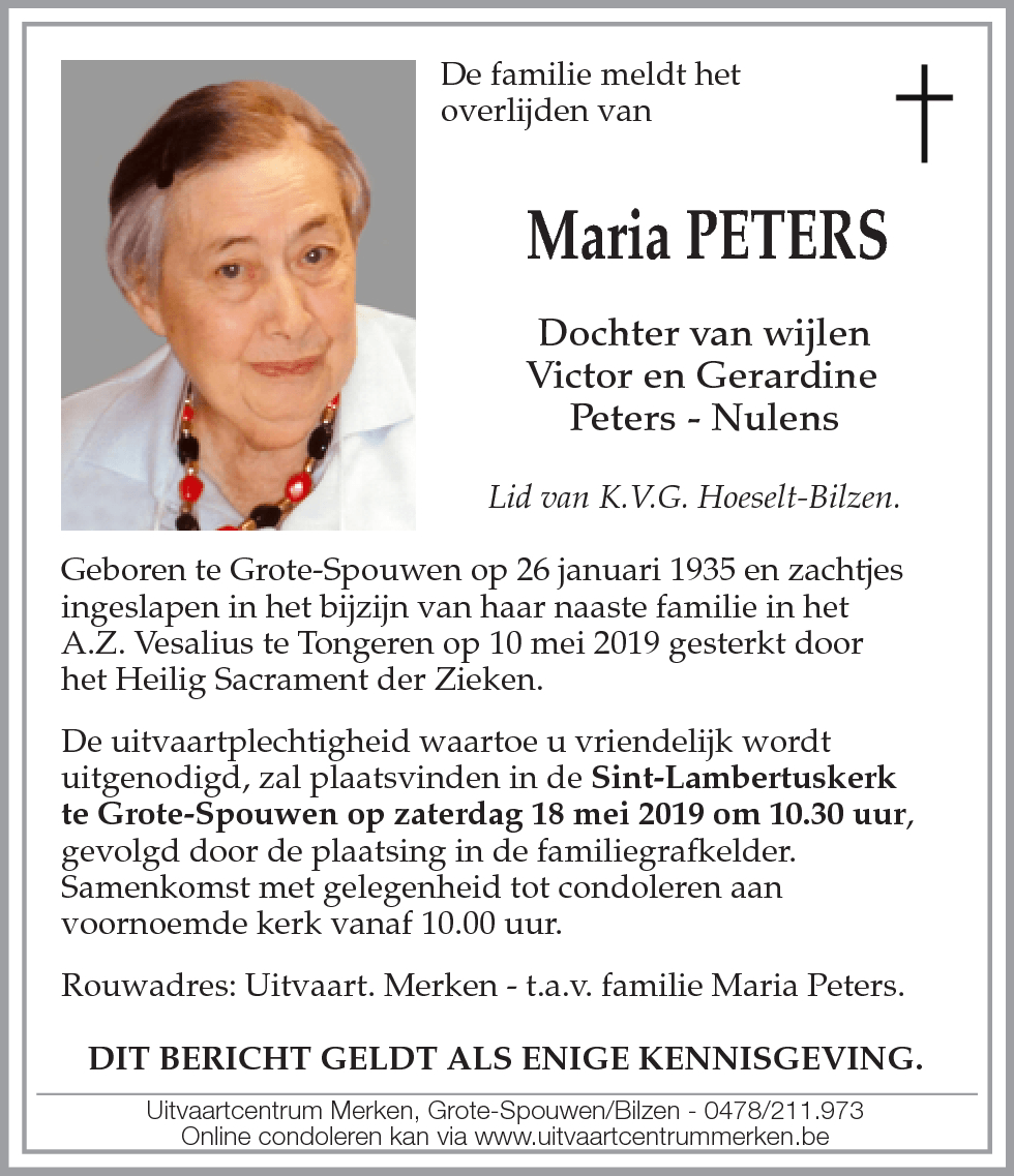 Maria Peters