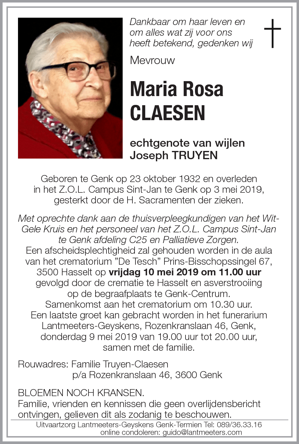 Maria Rosa CLAESEN