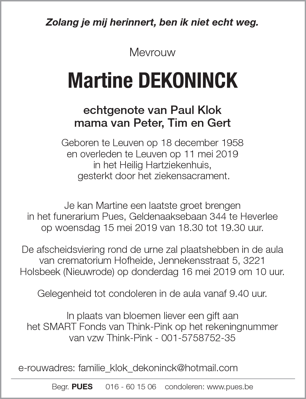 Martine Dekoninck