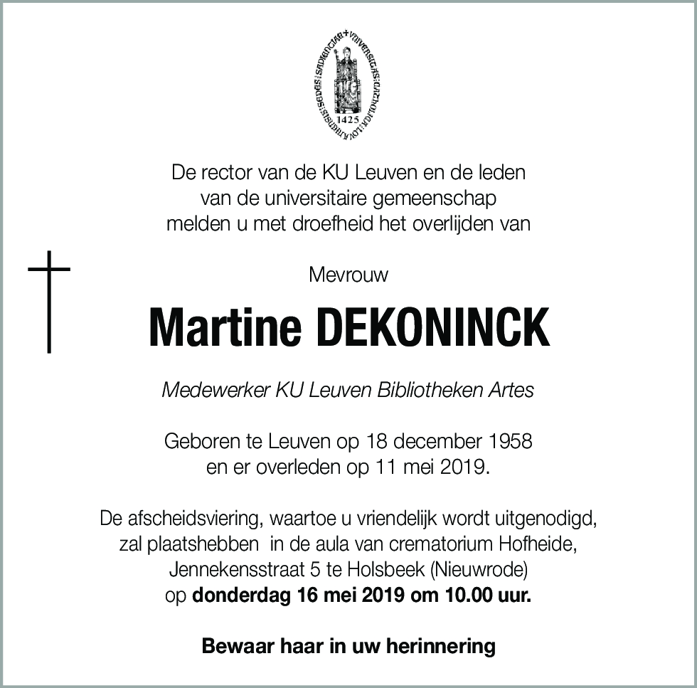 Martine Dekoninck
