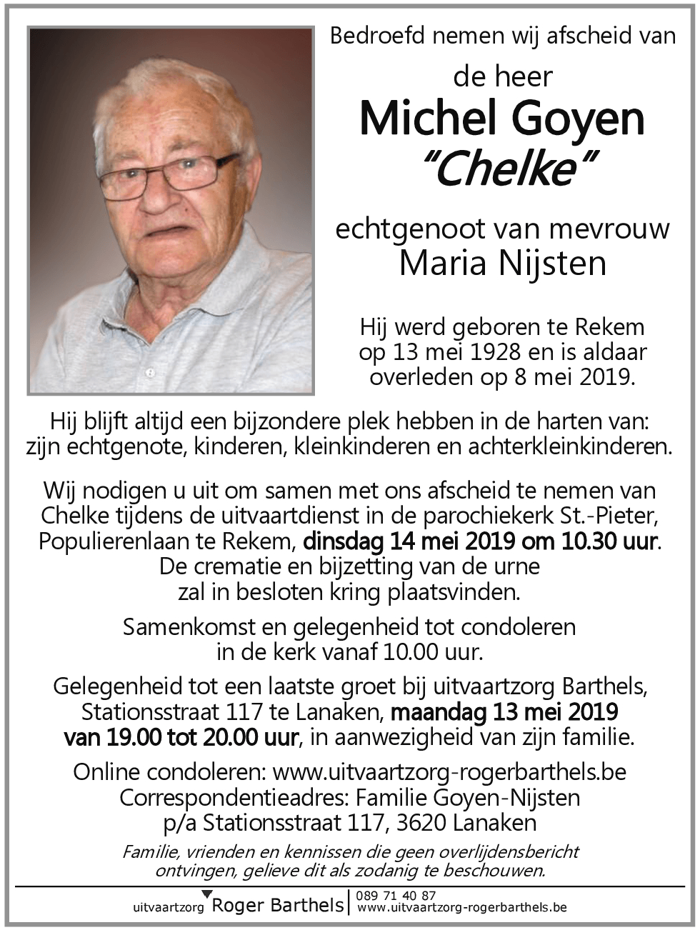 Michel  “Chelke” Goyen