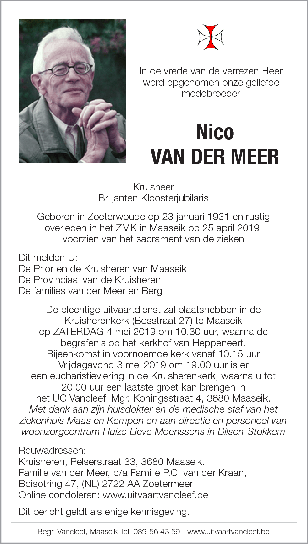 Nico van der Meer