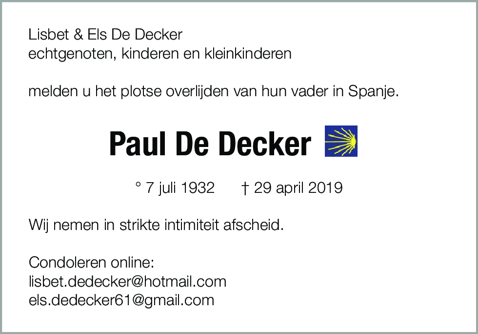 Paul De Decker