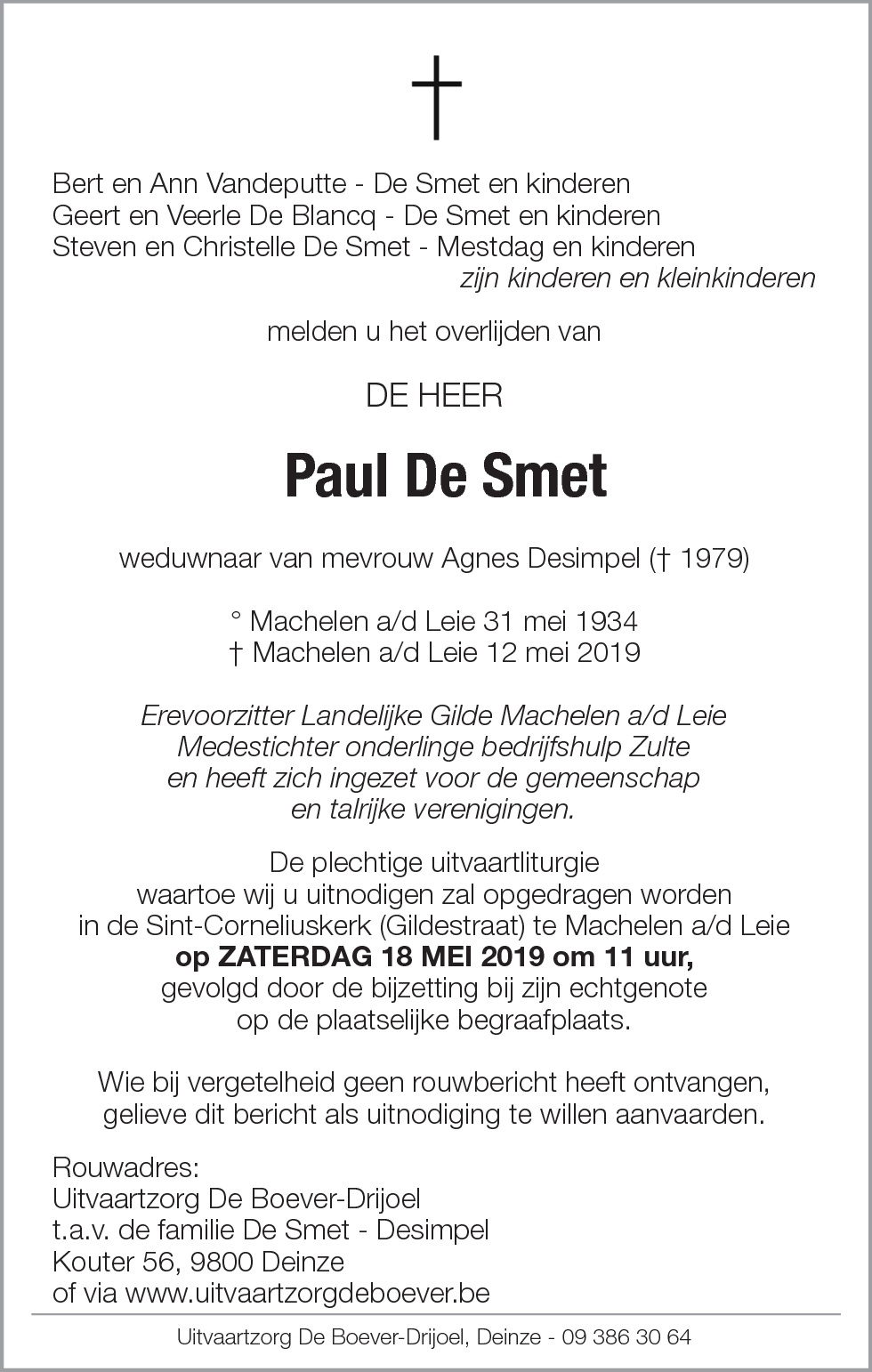 Paul De Smet