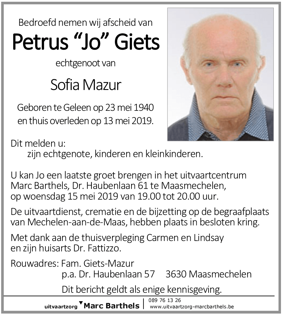 Petrus Giets