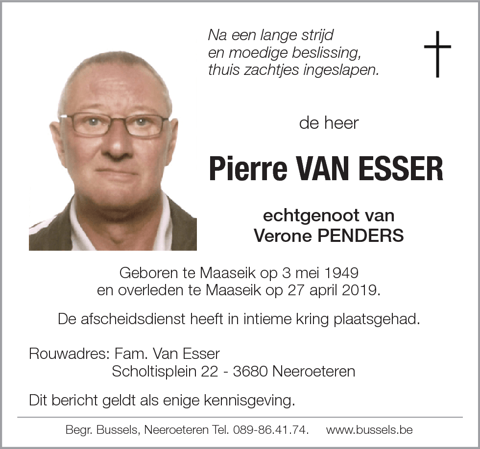Pierre Van Esser