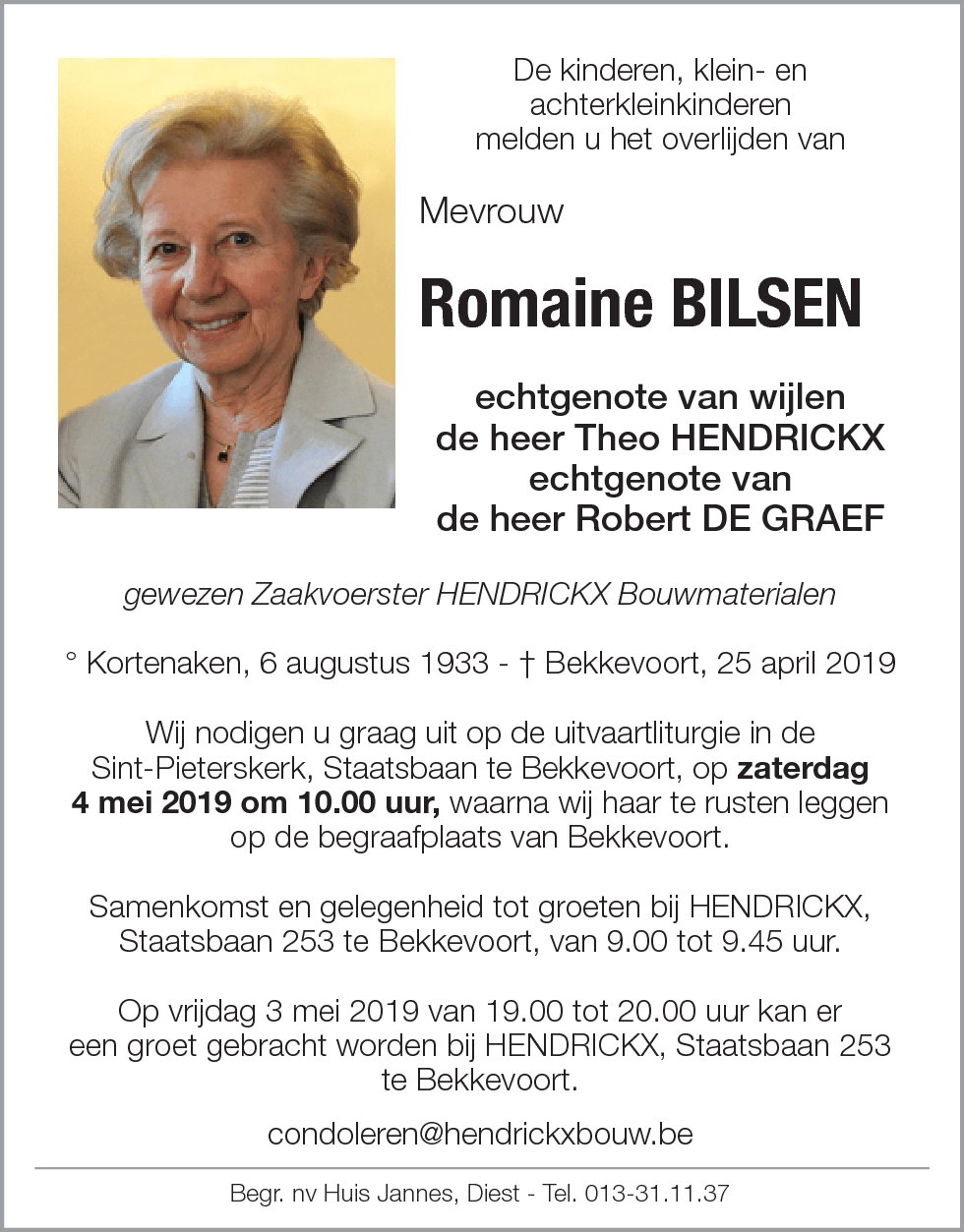 Romaine Bilsen