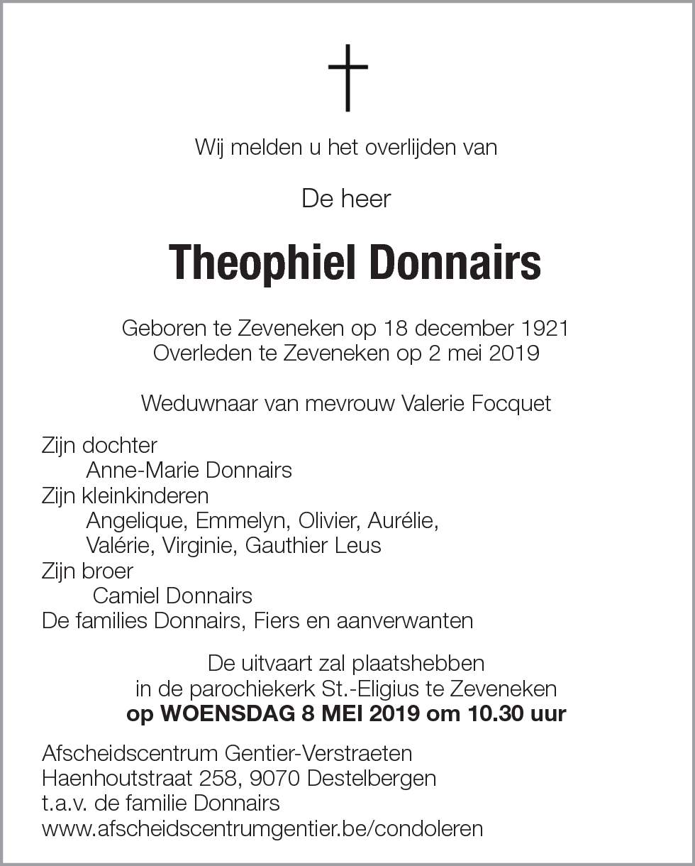 Theophiel Donnairs