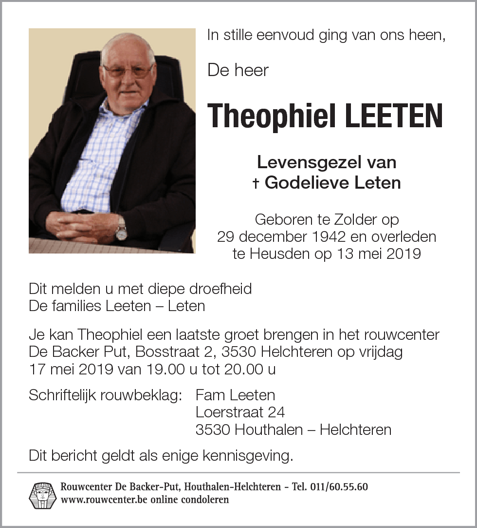 Theophiel Leeten