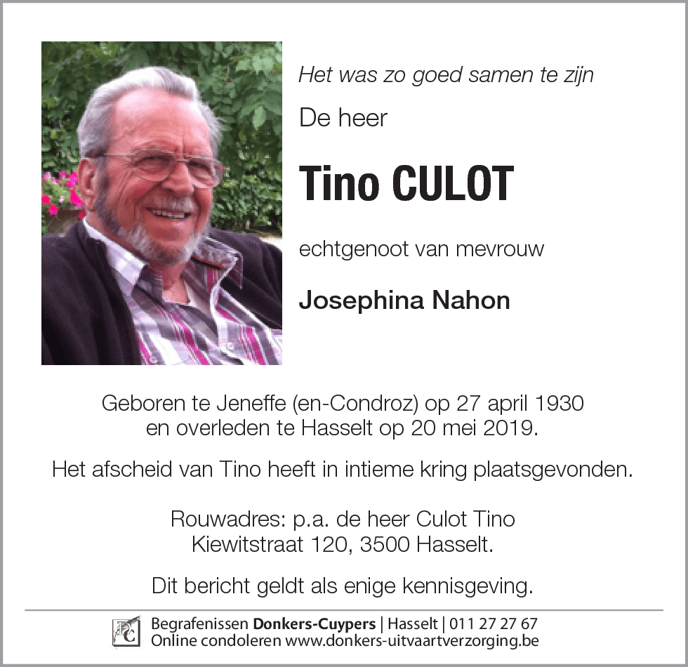 Tino Culot