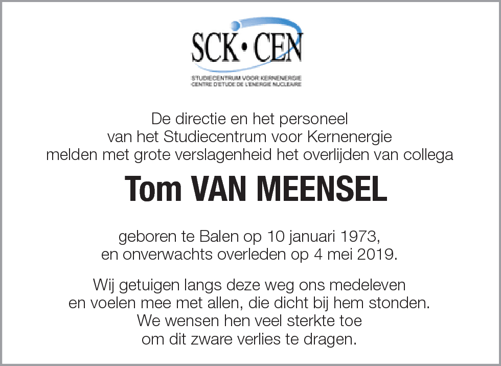 Tom Van Meensel