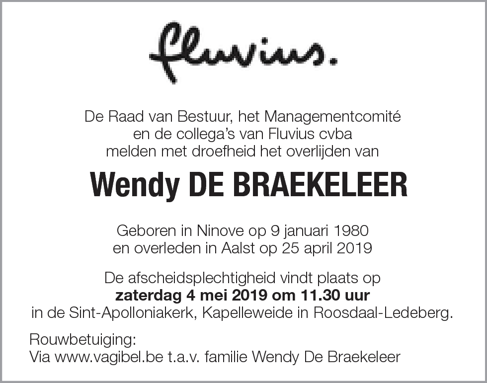 Wendy De Braekeleer