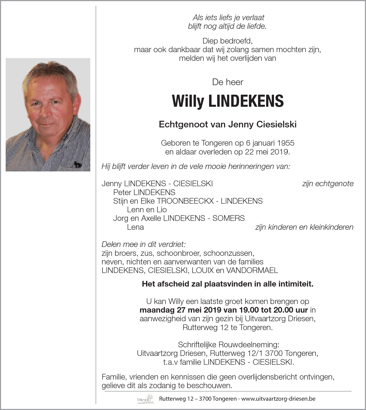Willy Lindekens