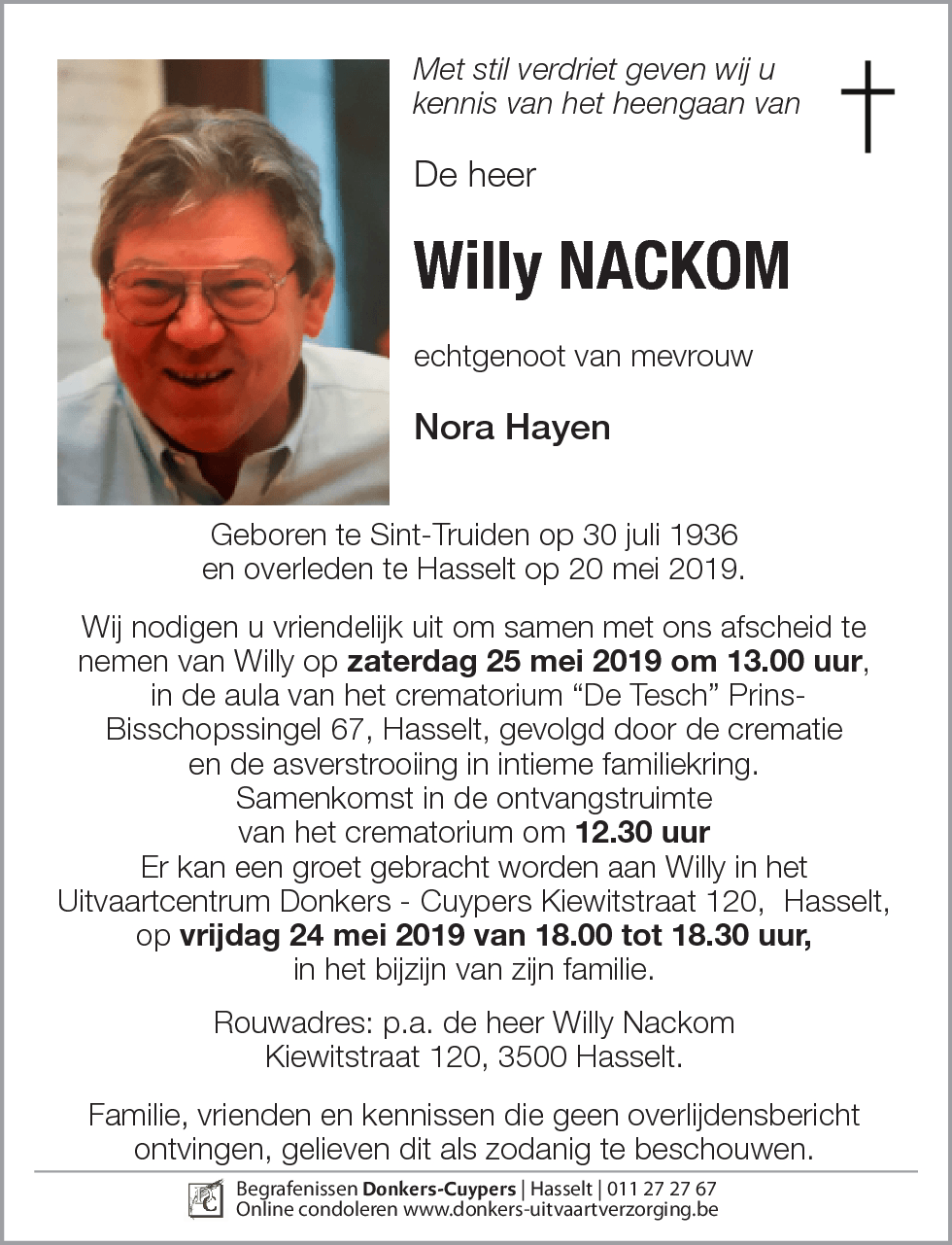 Willy Nackom