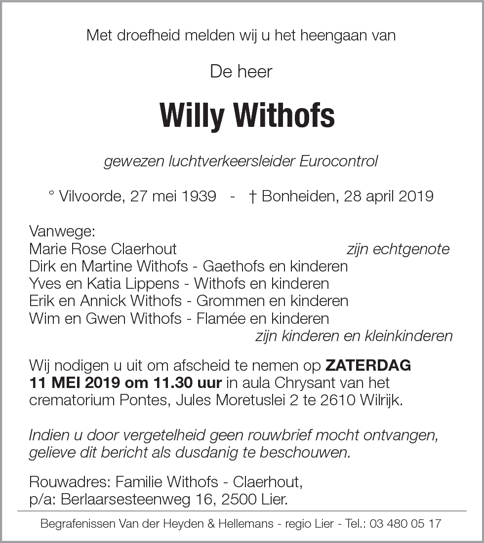 Willy Withofs