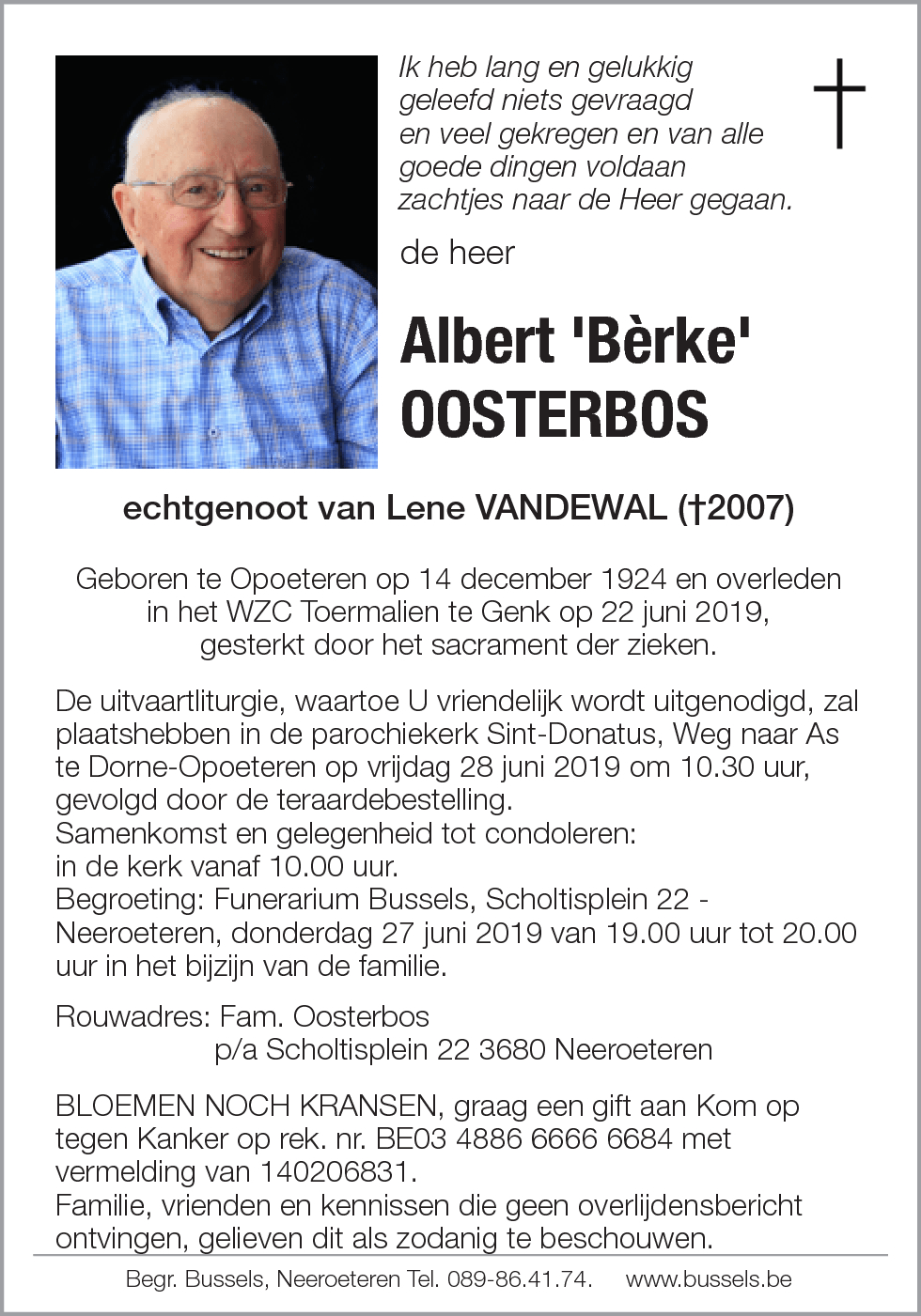 Albert 'Berke' Oosterbos