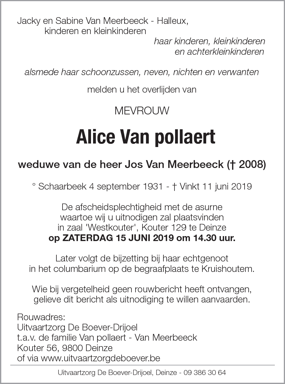 Alice Van pollaert