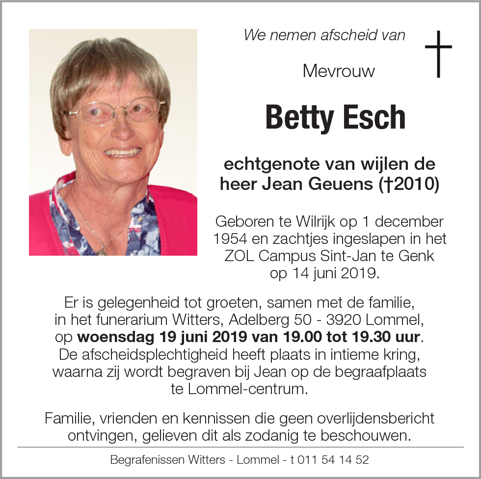 Betty Esch