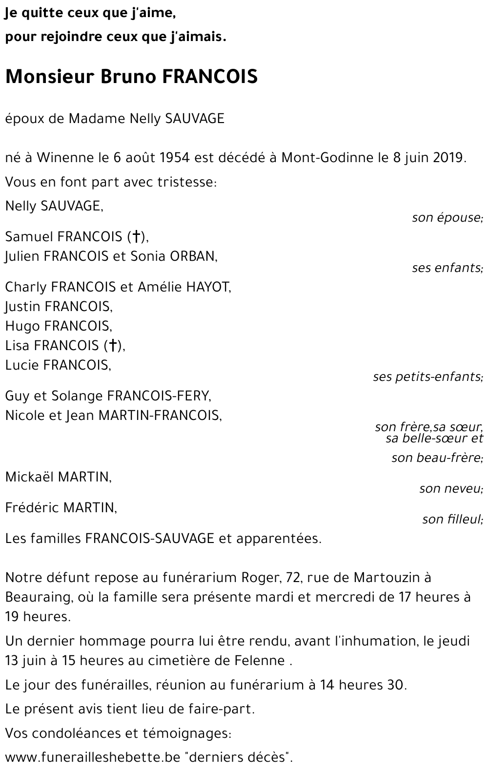 Bruno FRANCOIS