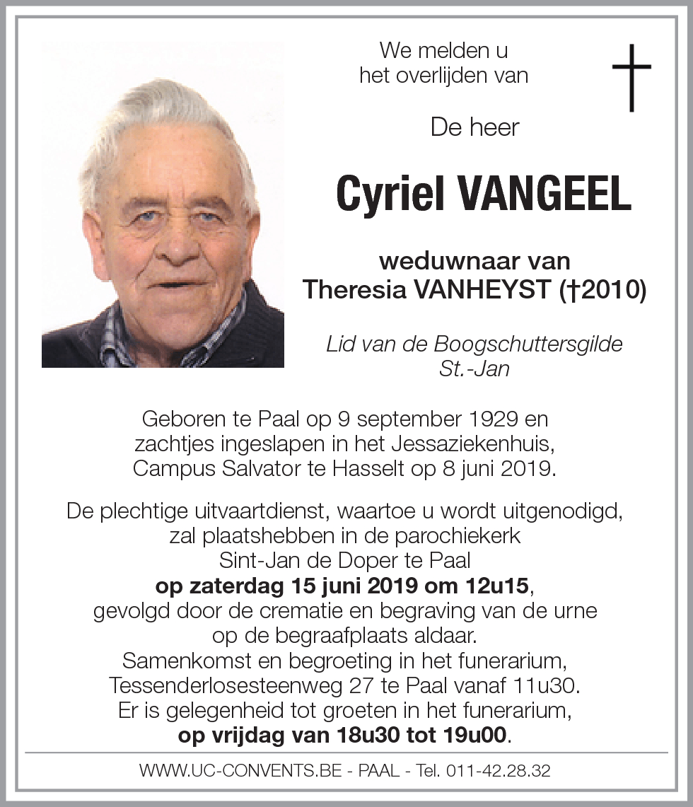 Cyriel Vangeel
