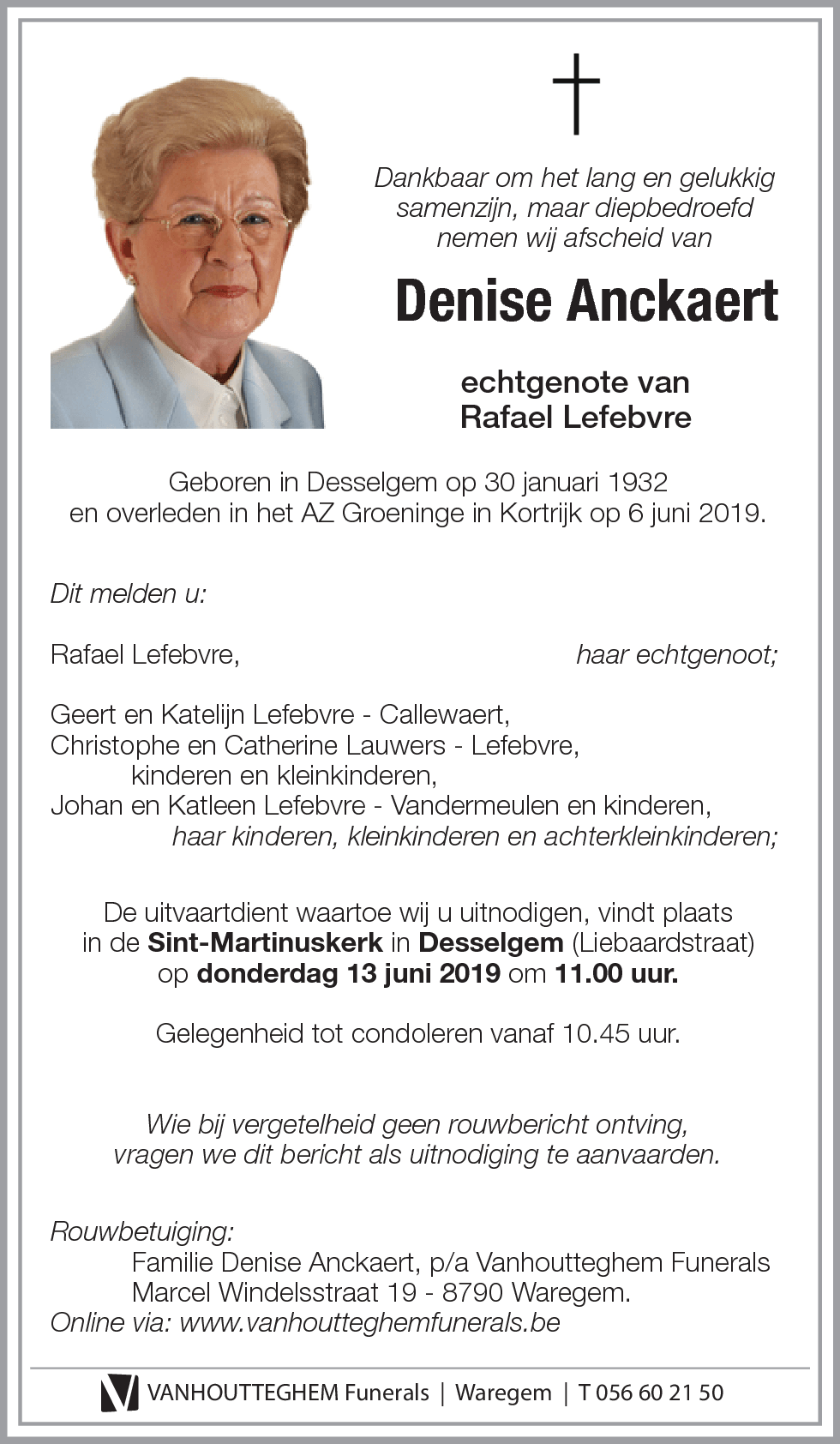 Denise ANCKAERT