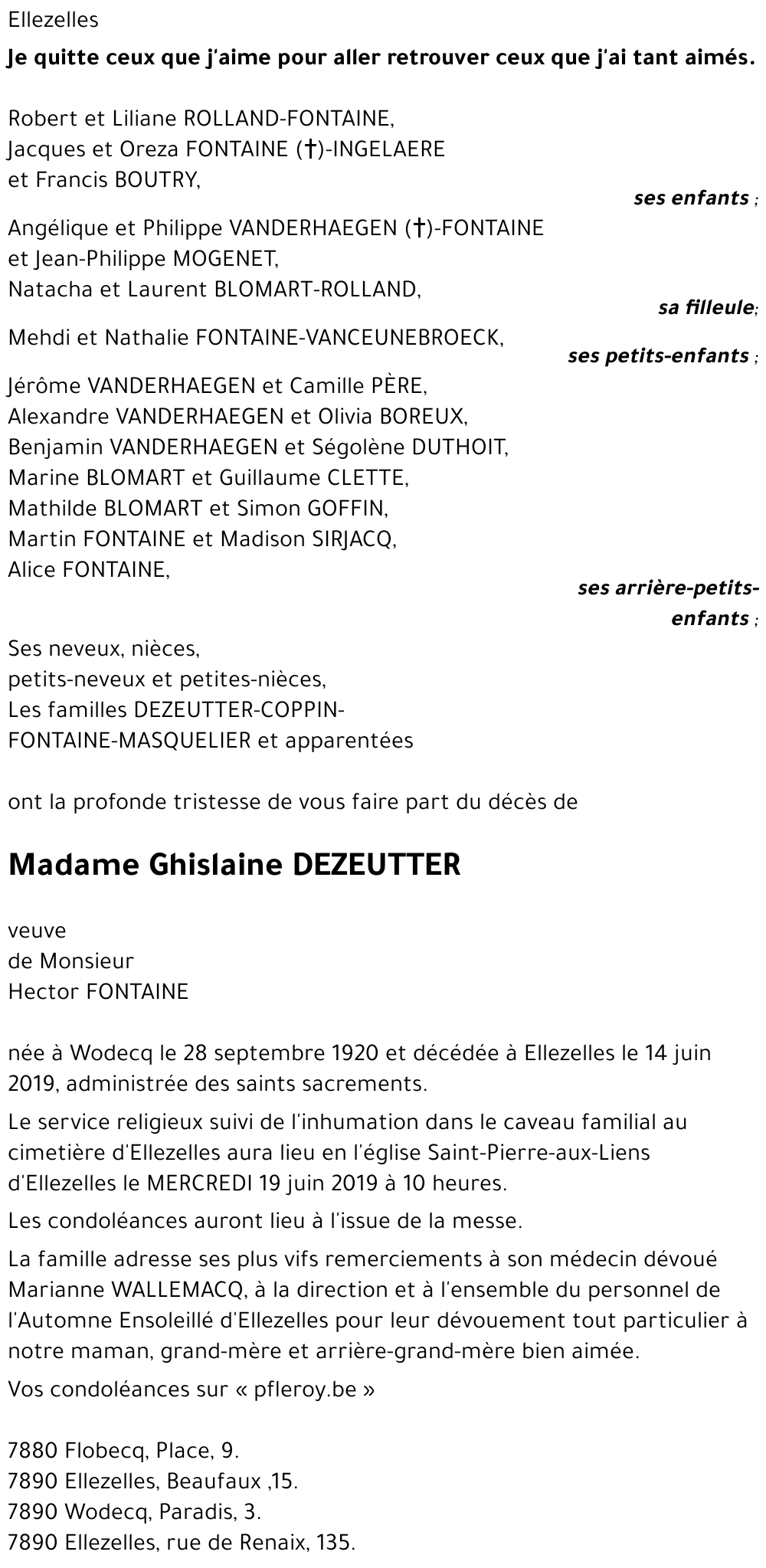 Ghislaine Dezeutter