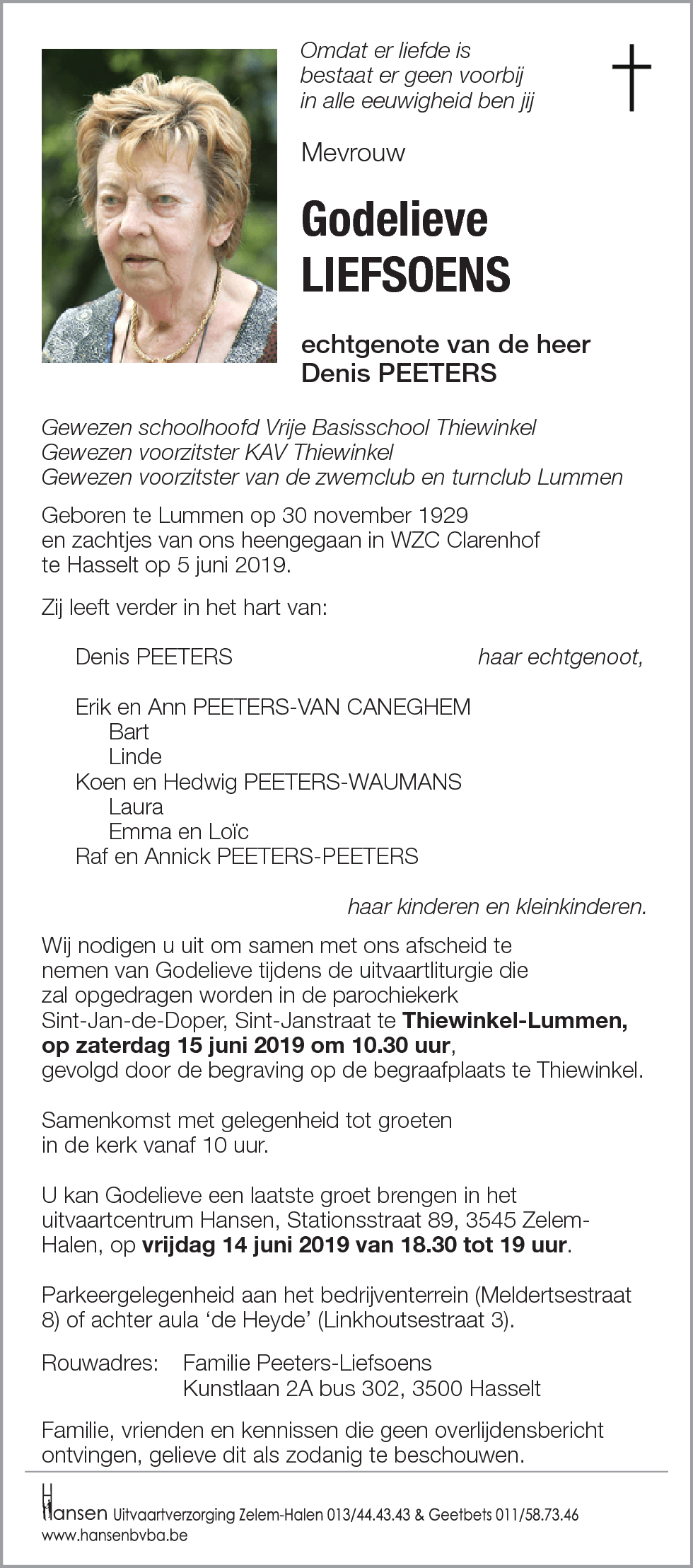 Godelieve LIEFSOENS