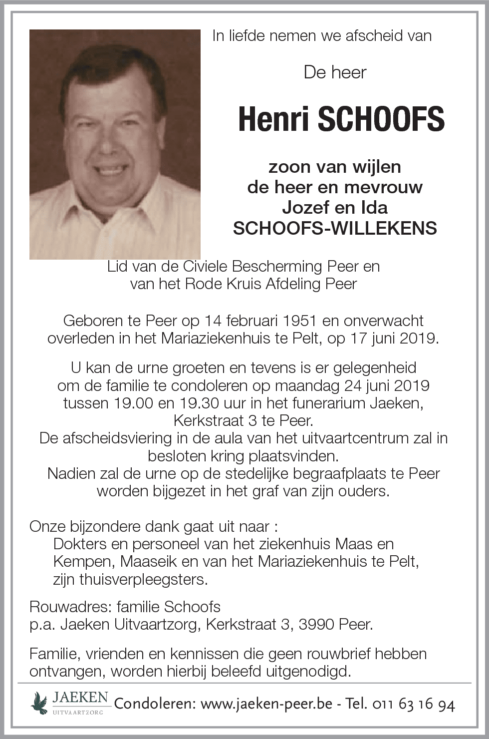 Henri SCHOOFS