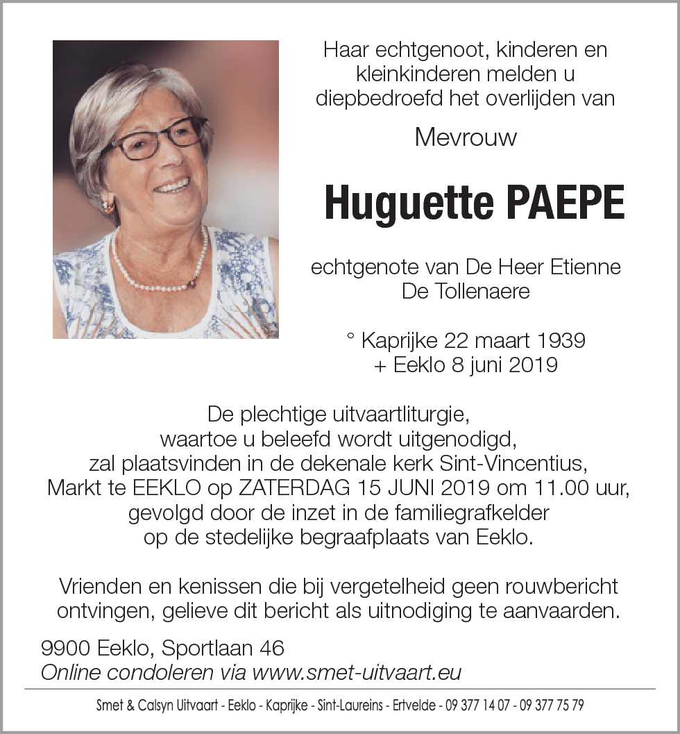 Huguette Paepe