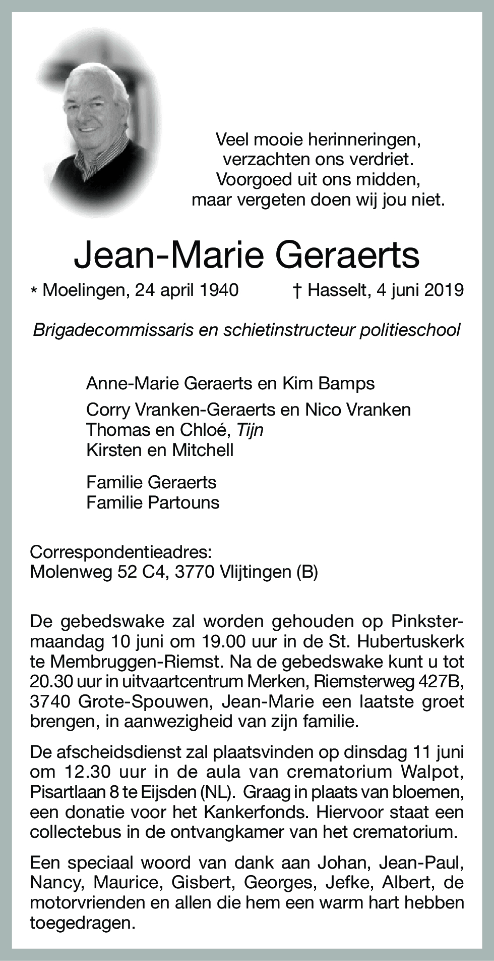 Jean-Marie Geraerts