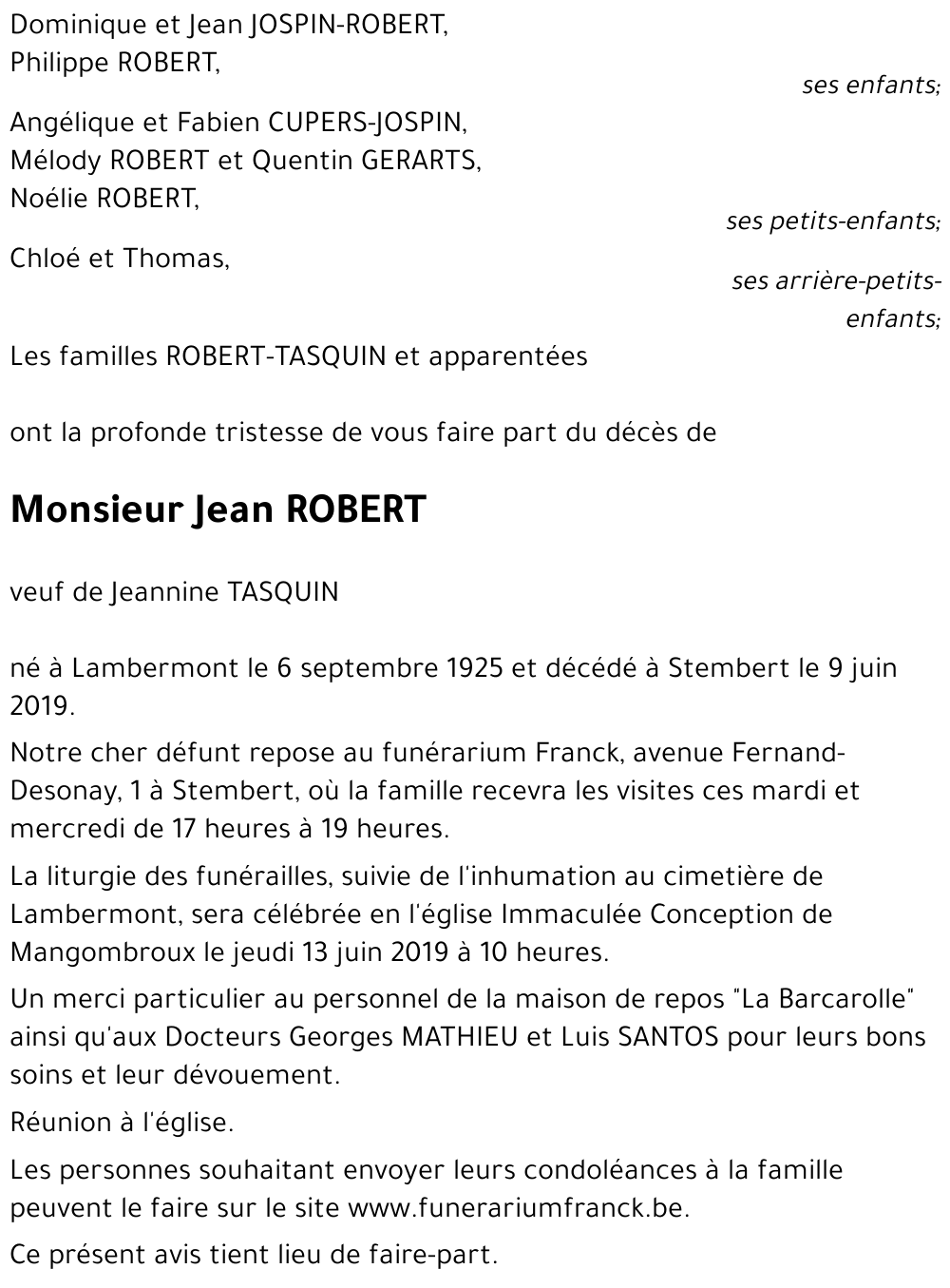 Jean ROBERT