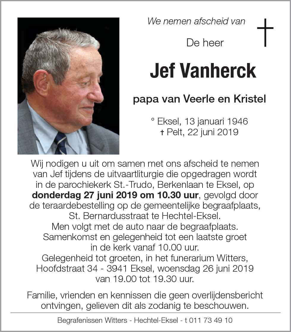 Jef VANHERCK