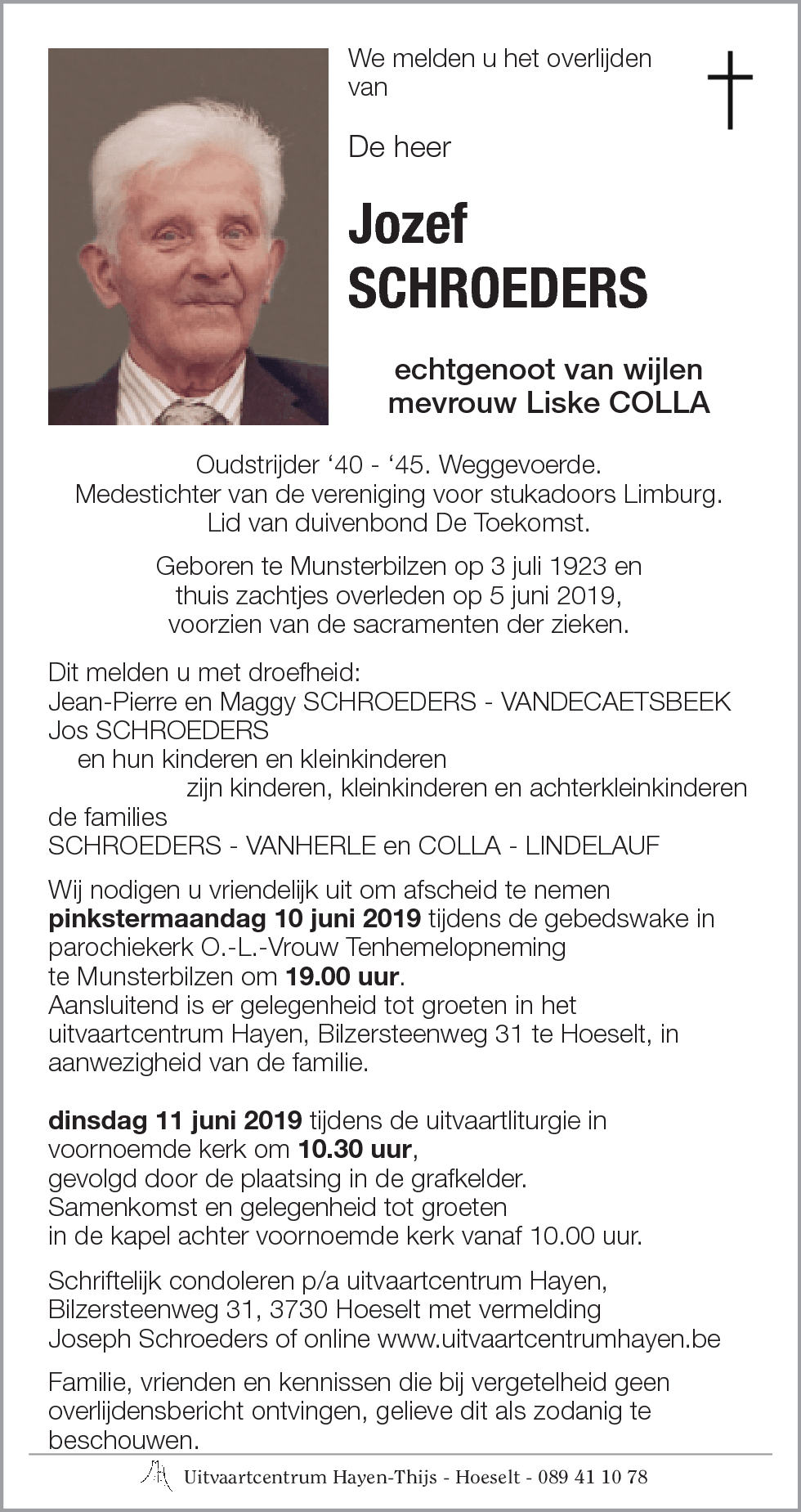 Jozef SCHROEDERS