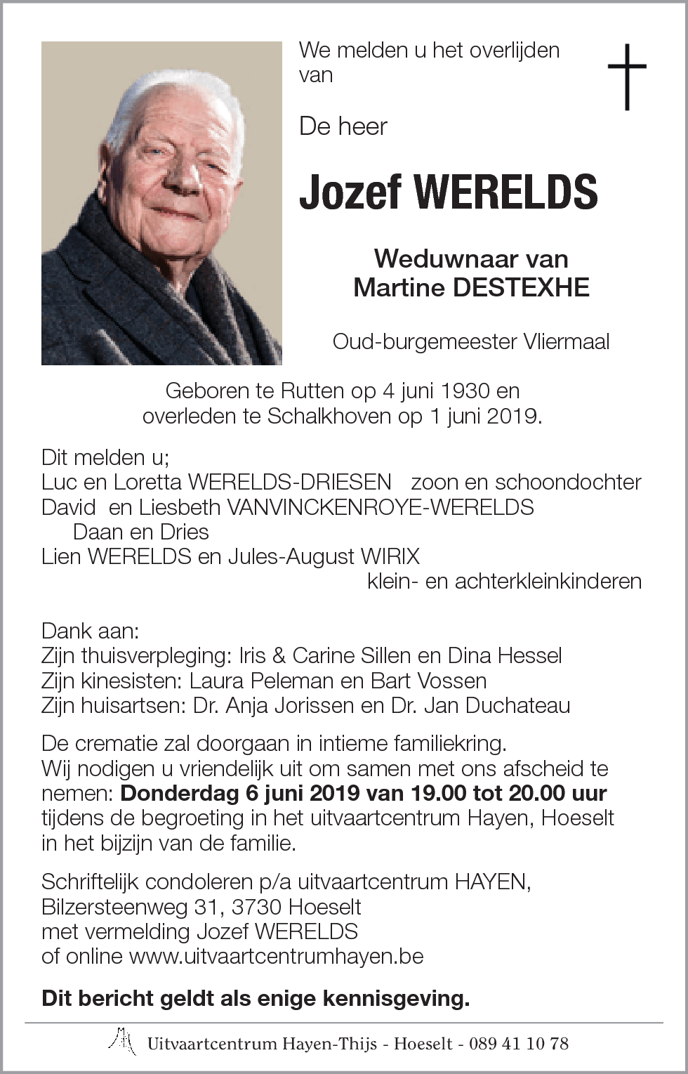 Jozef WERELDS