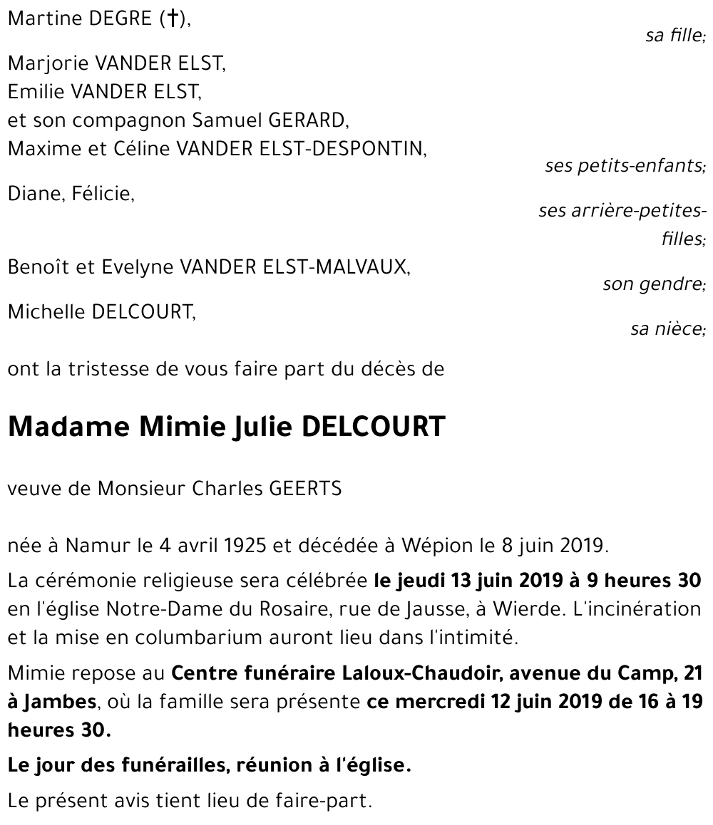 Julia DELCOURT