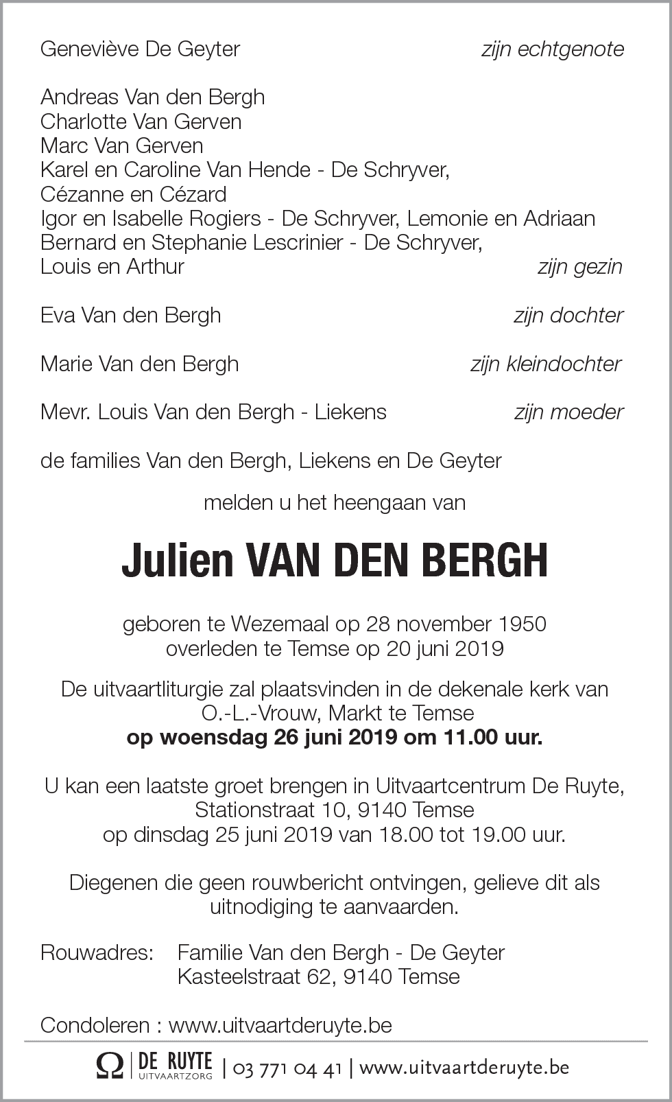 Julien Van den Bergh