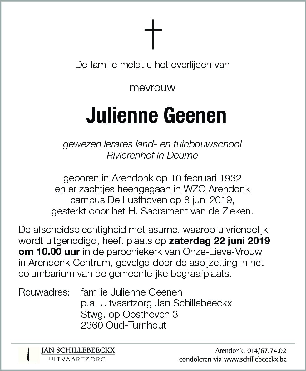 Julienne Geenen