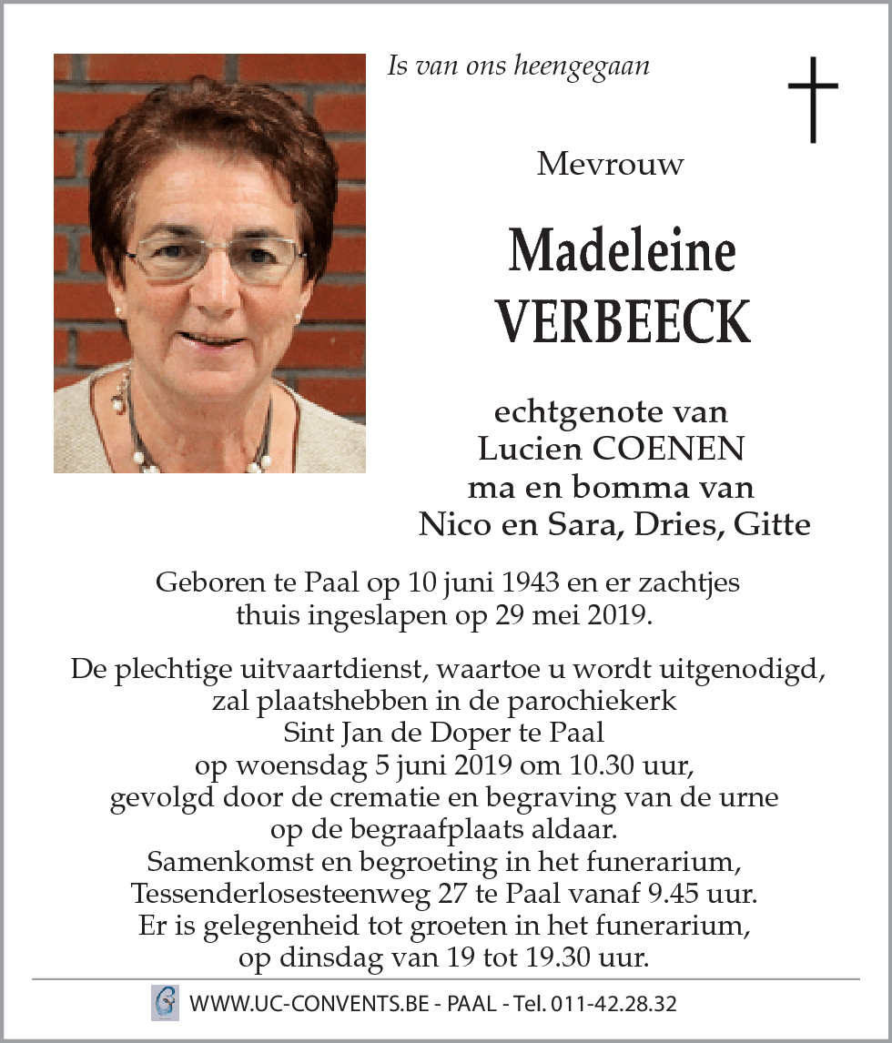 Madeleine Verbeeck