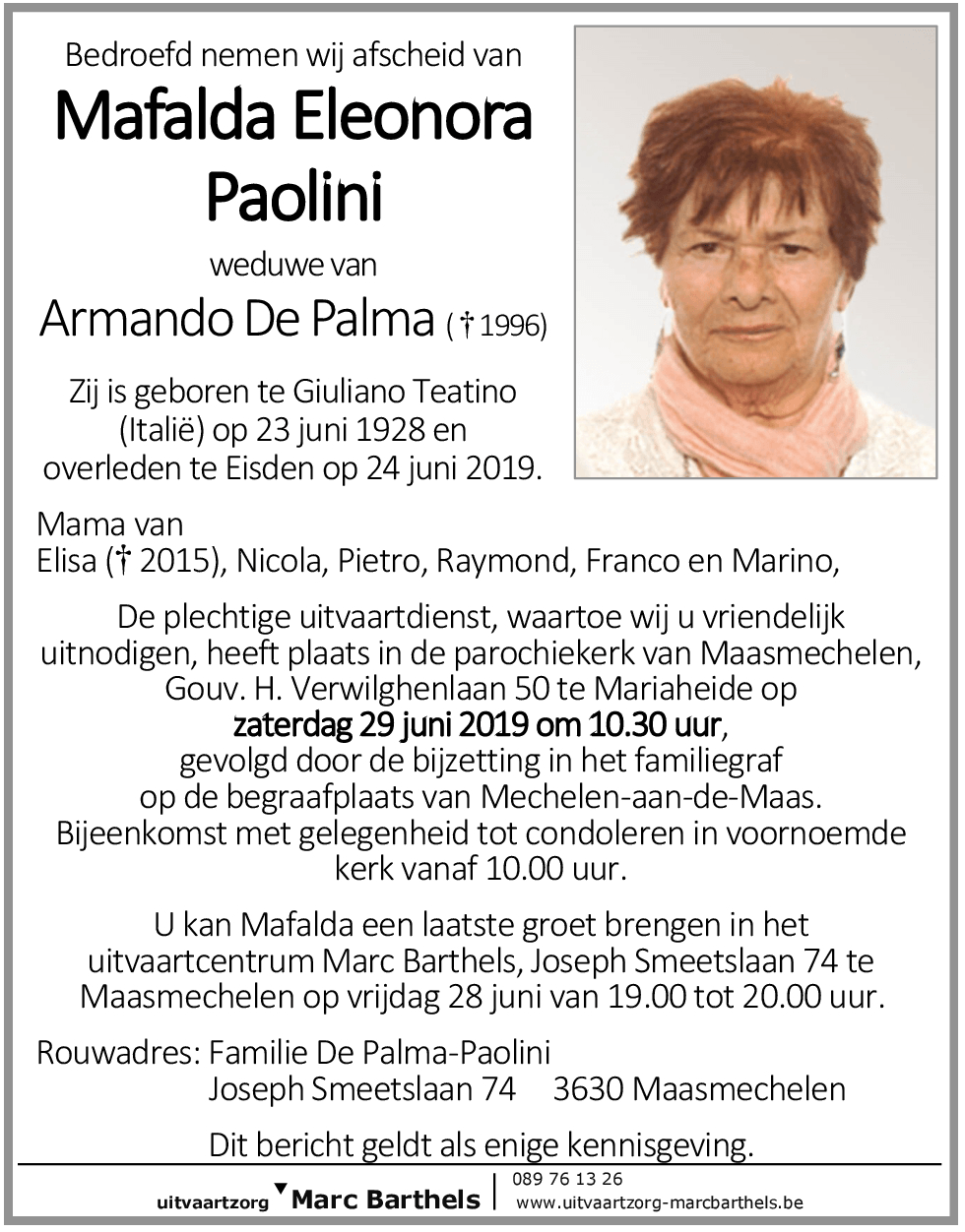 Mafalda Eleonora Paolini