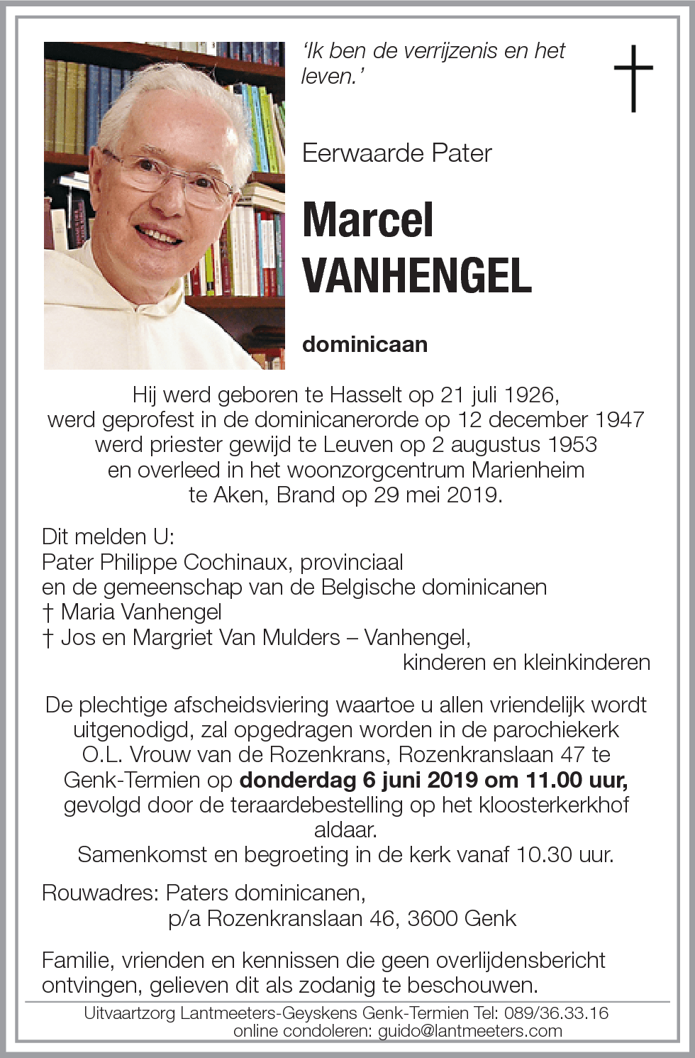 Marcel VANHENGEL