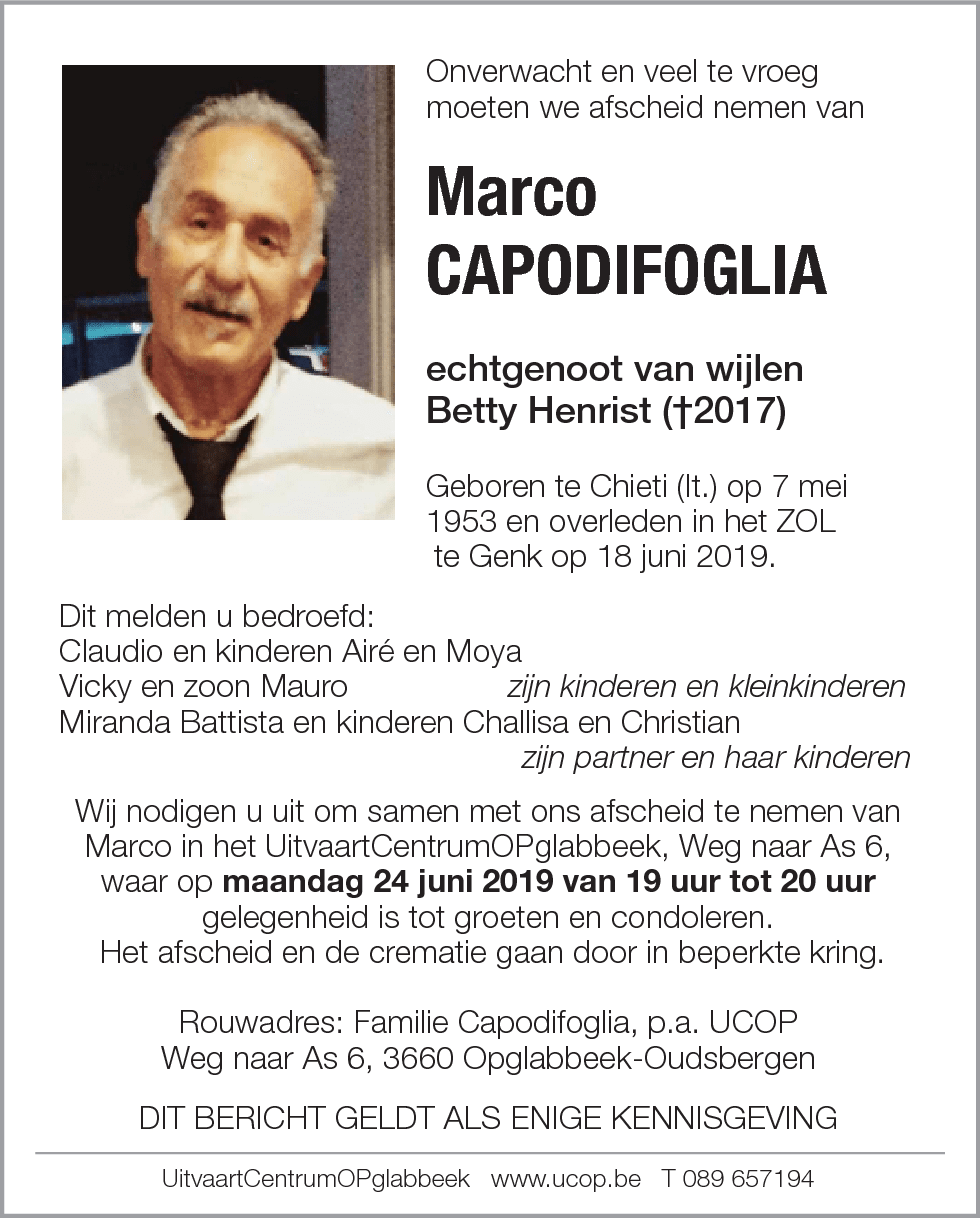 Marco Capodifoglia