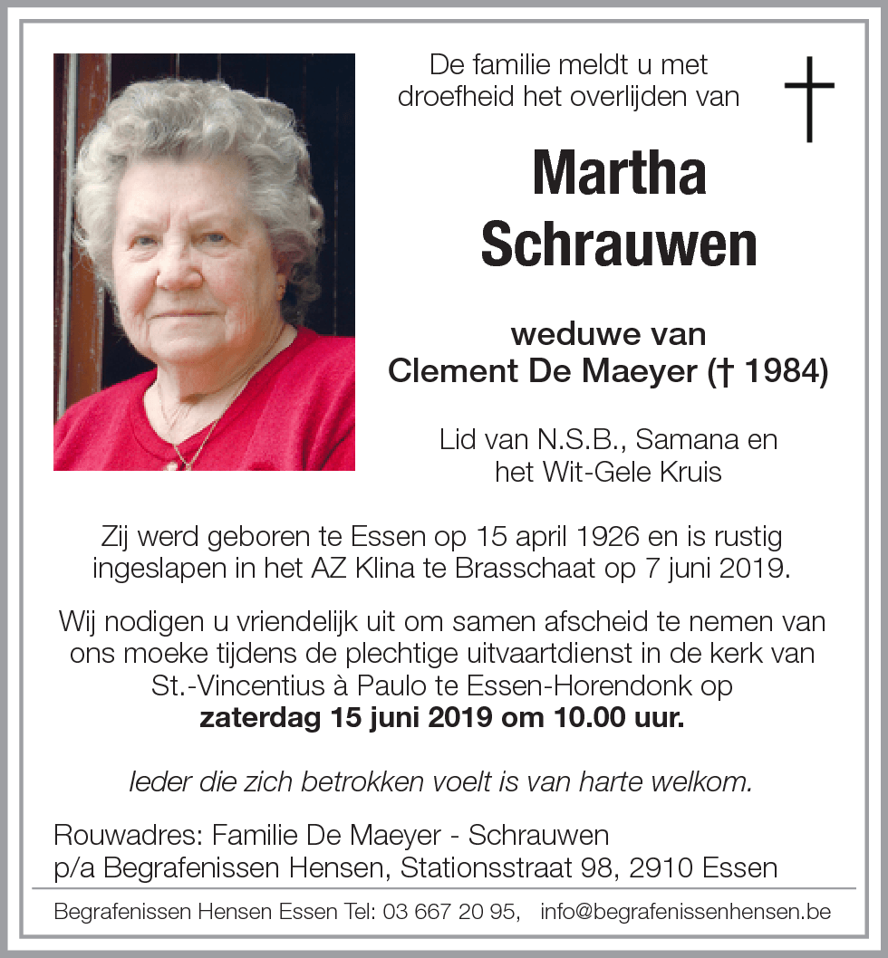 Martha Schrauwen