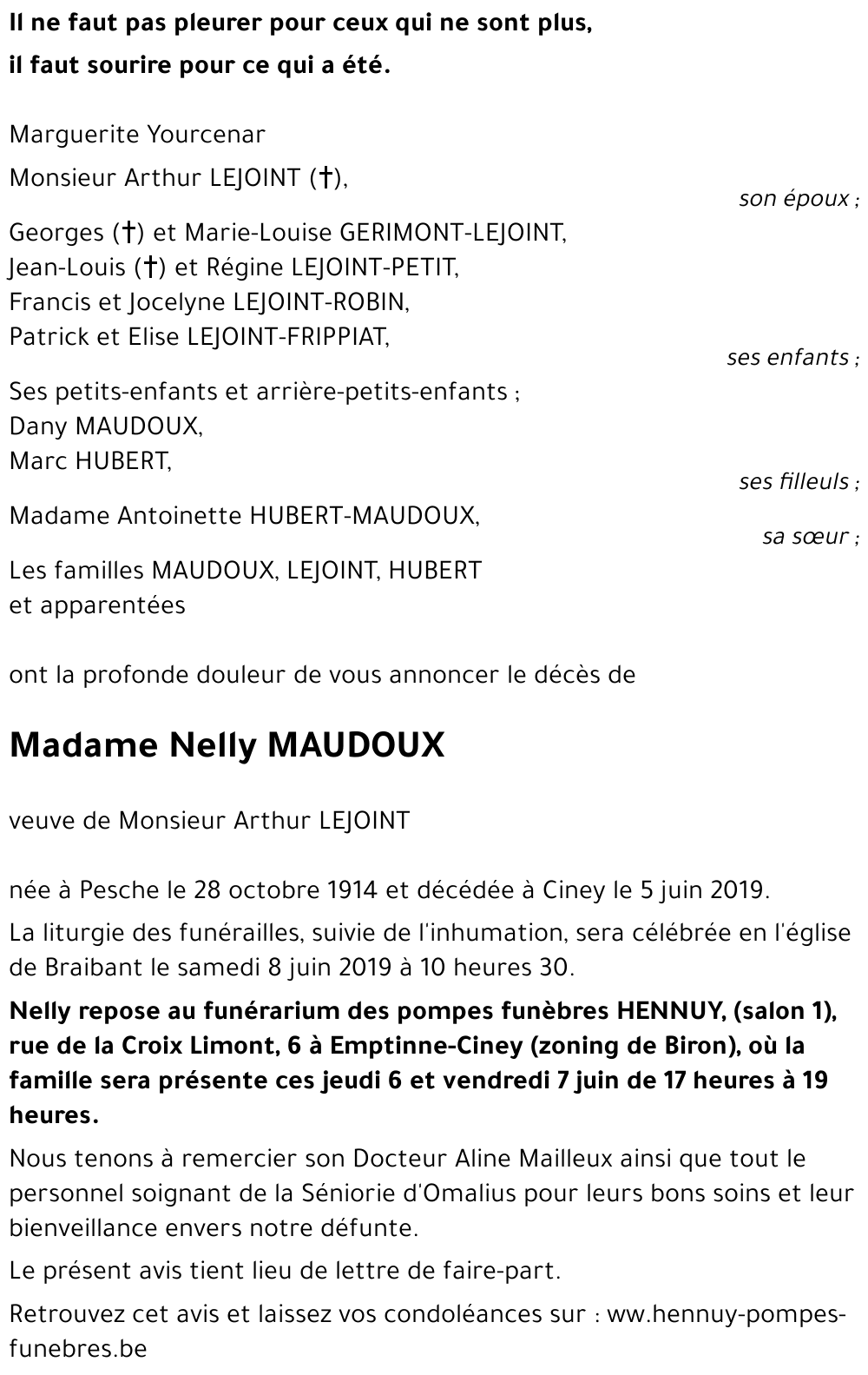 Nelly MAUDOUX